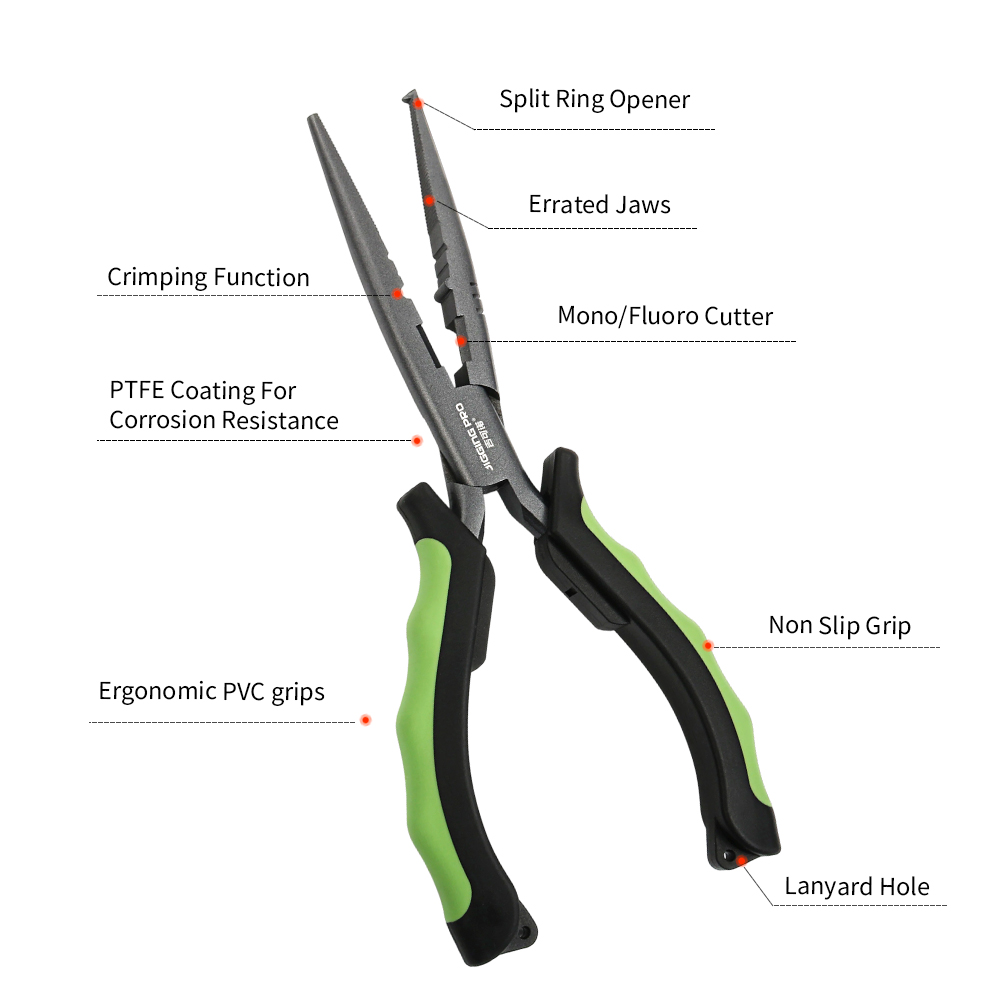 JIGGINGPRO Long Nose Fishing P - đánh giá và giá Freshwater Line