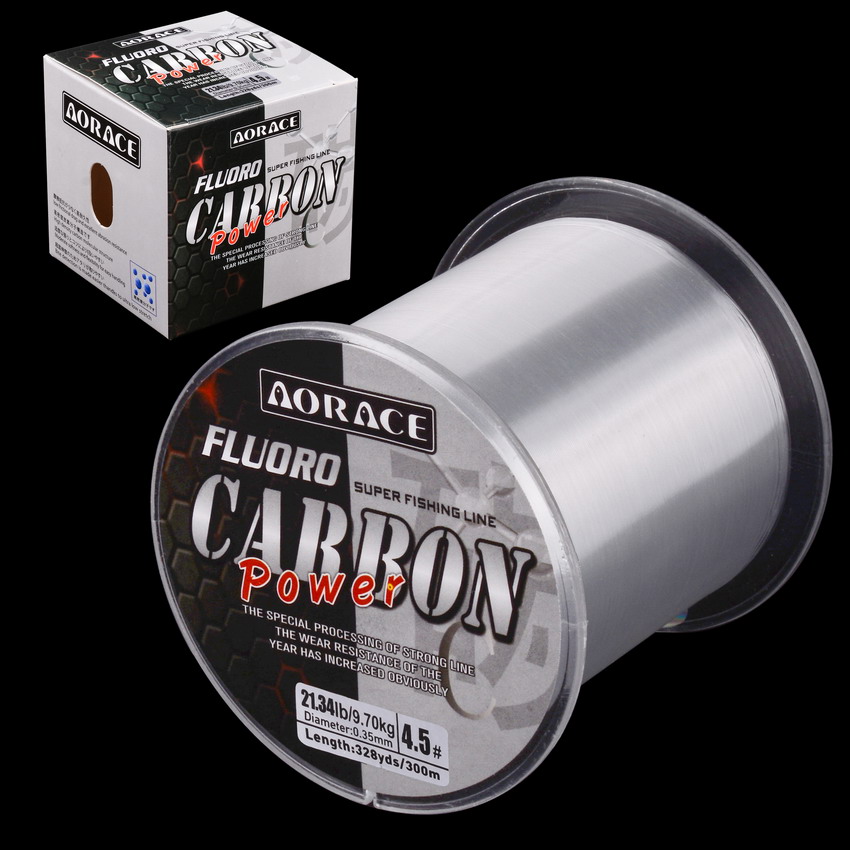 Aorace 300M Fluorocarbon Fishi - đánh giá và giá Copolymer Line