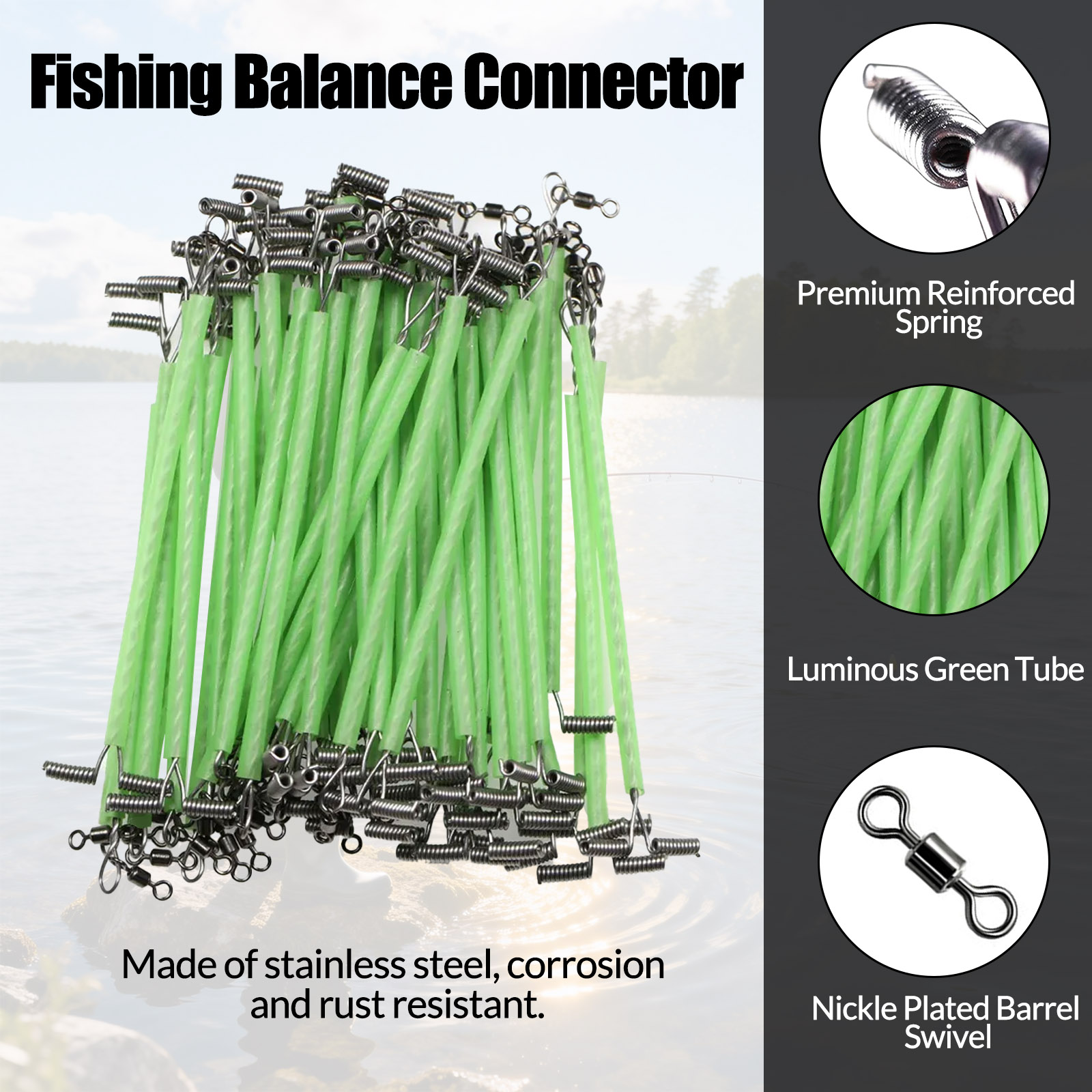 9KM 10pcs Fishing Wire Leader  - đánh giá và giá Leader Line